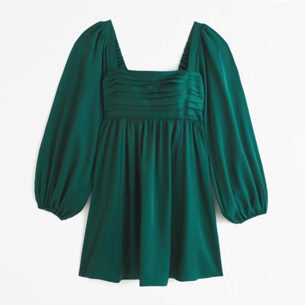 Emerson Satin Long Sleeve Mini Dress - Size XL